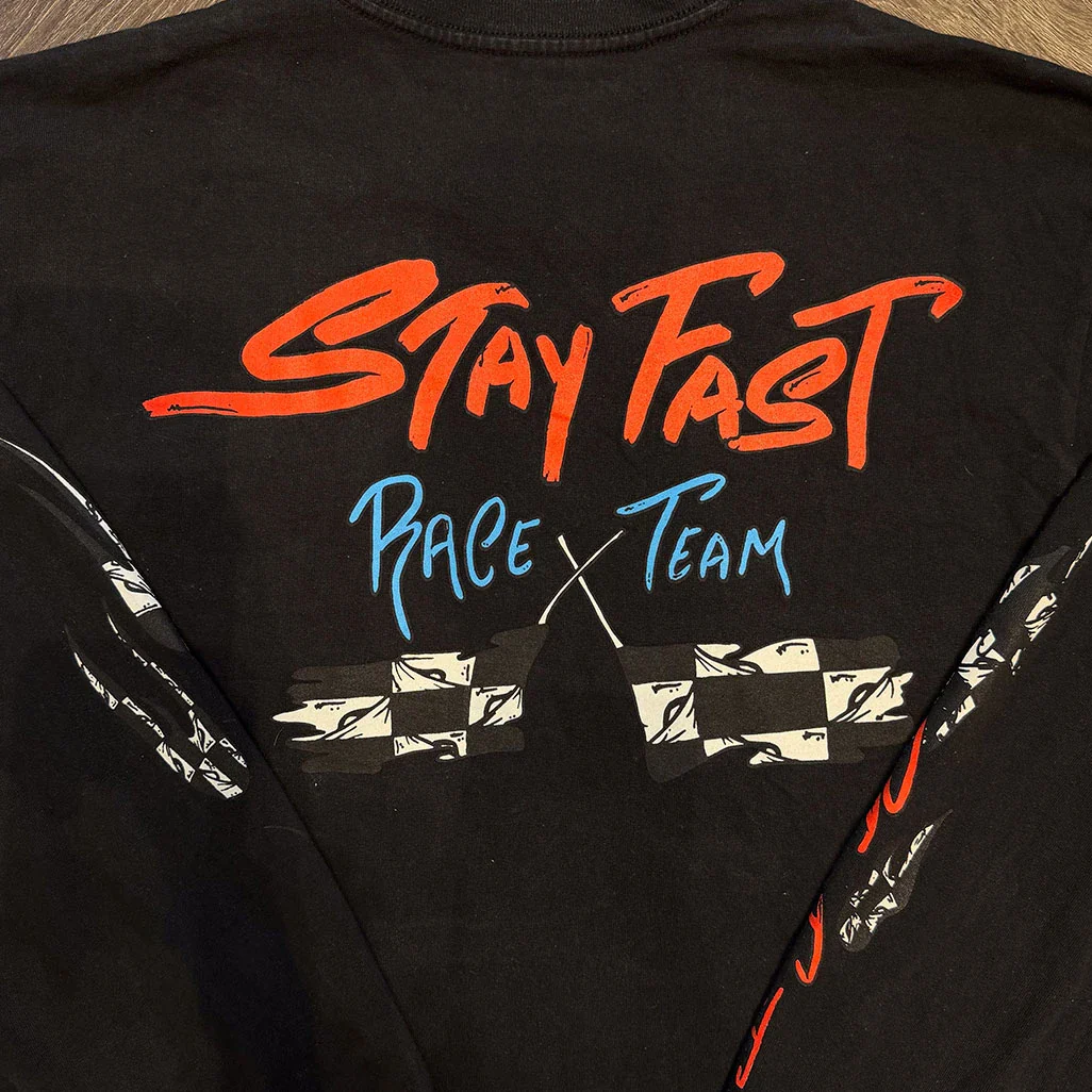Chrome Hearts Matty Boy Stay Fast L/S T-shirt Black - Image 3