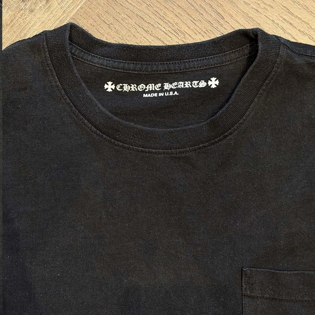 Chrome Hearts Matty Boy Stay Fast L/S T-shirt Black - Image 6