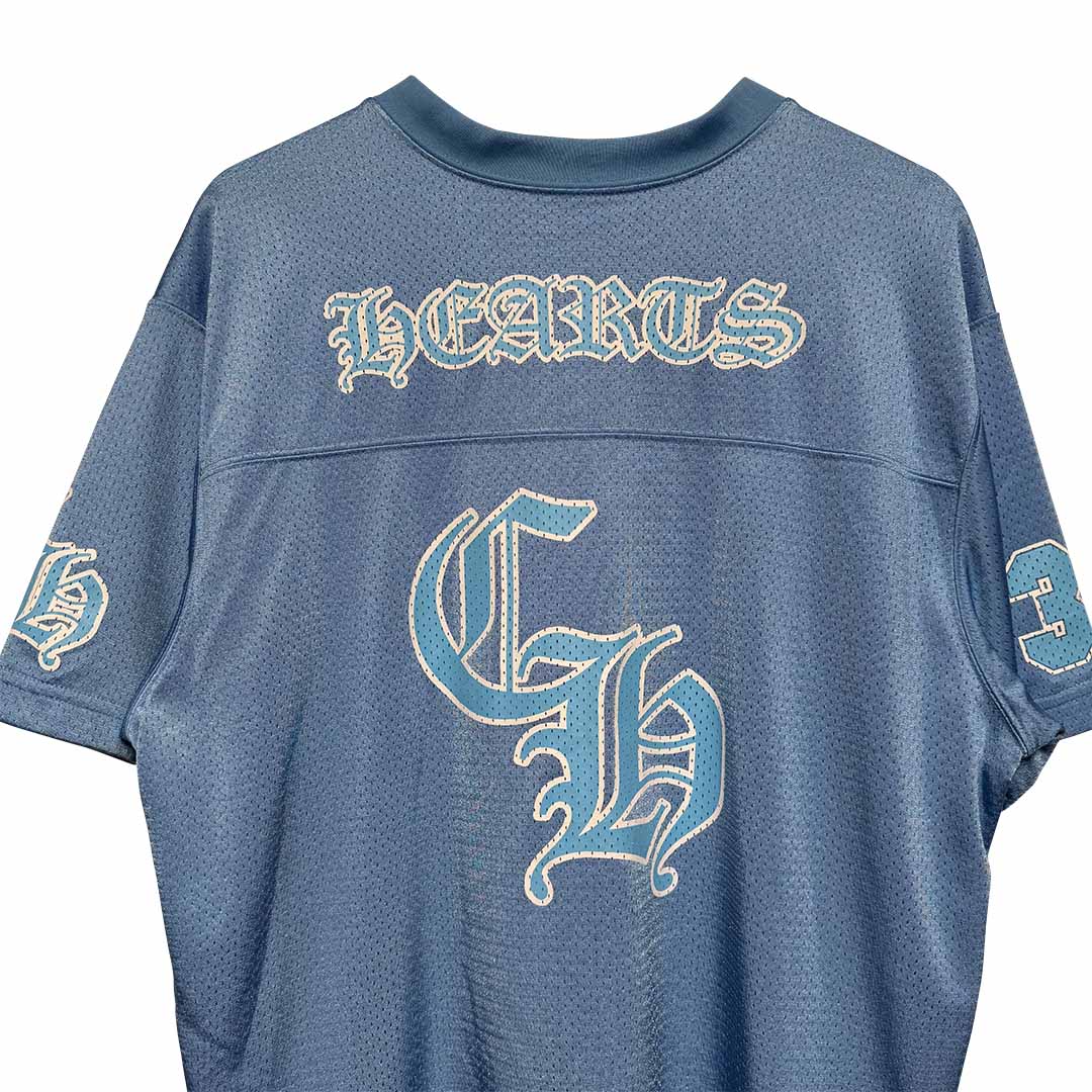 Chrome Hearts Mesh Stadium Jersey Light Blue - Image 5