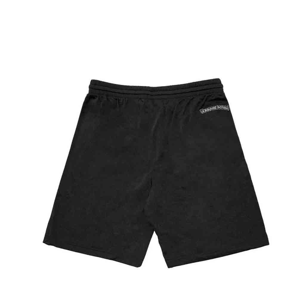 Chrome Hearts Black Mesh Jersey Shorts - Image 2