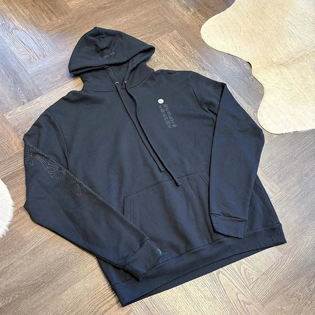 Chrome Hearts Miami Exclusive Black Hoodie - Image 3
