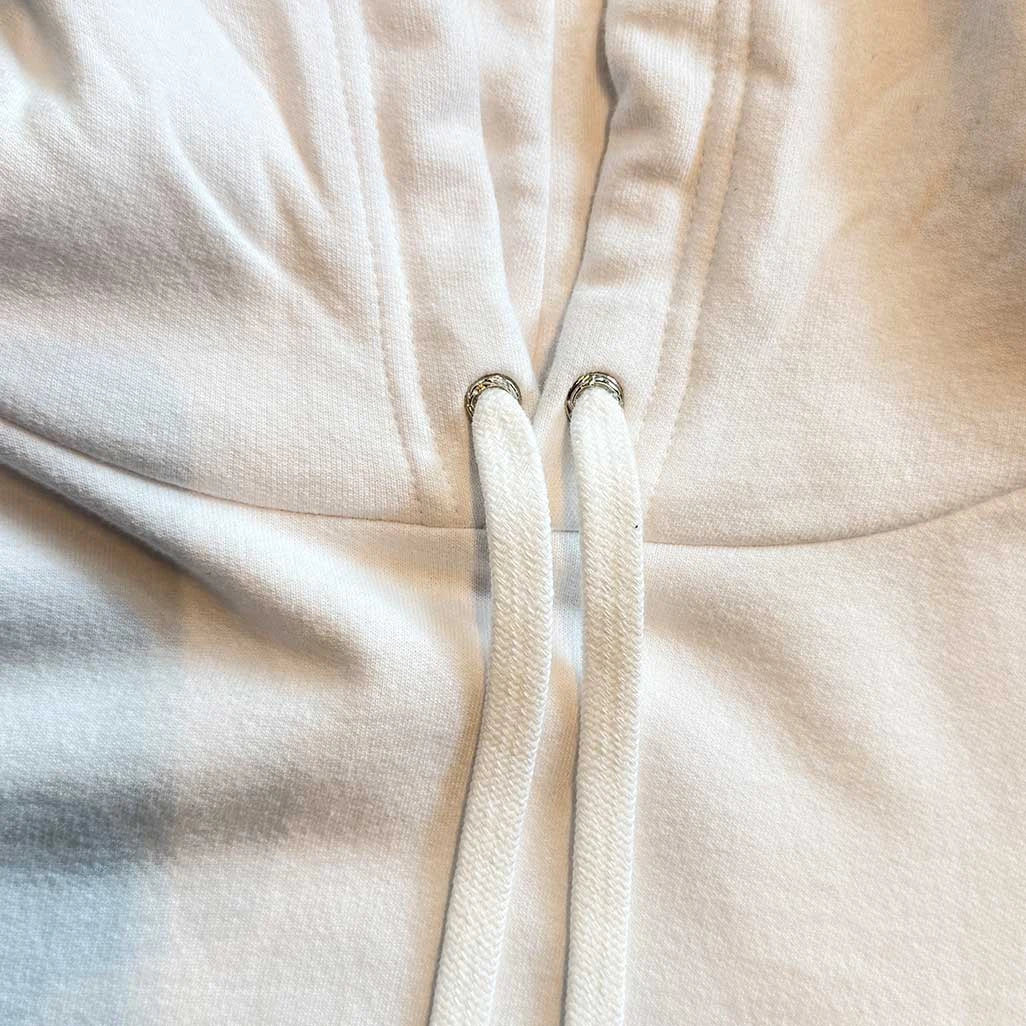 Chrome Hearts Miami White Pullover Hoodie - Image 2