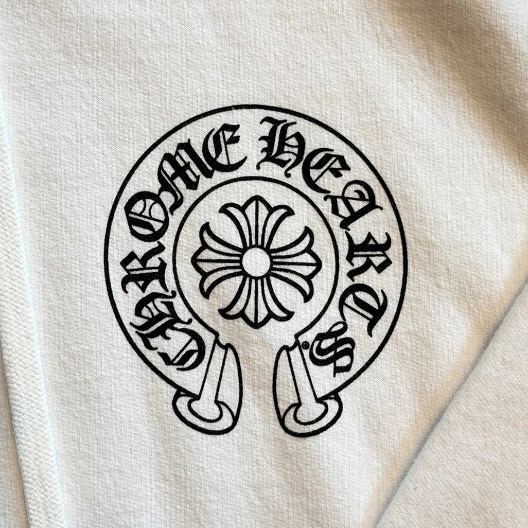 Chrome Hearts Miami White Pullover Hoodie - Image 3