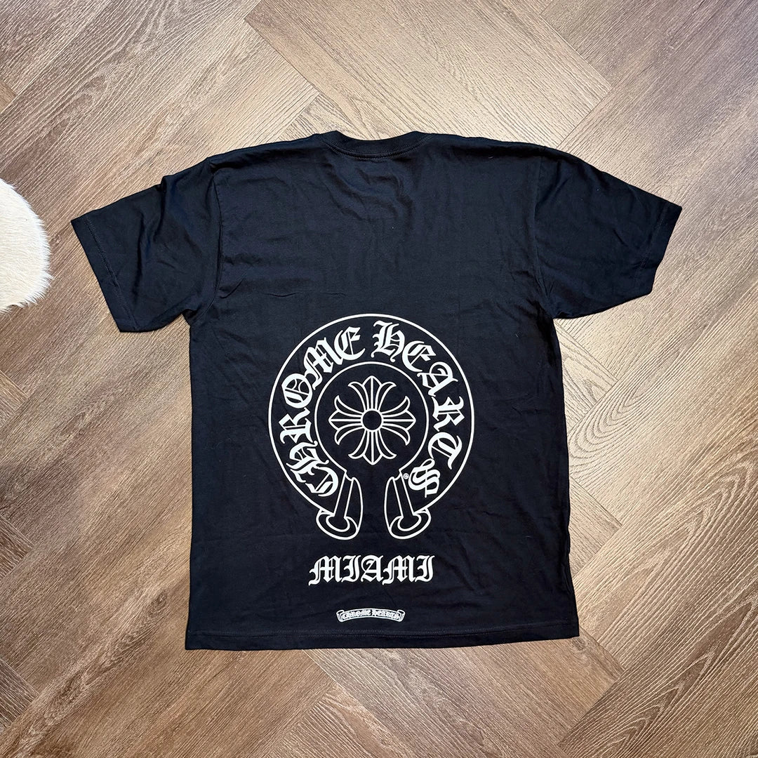 Chrome Hearts Miami Exclusive T-shirt Black - Image 2