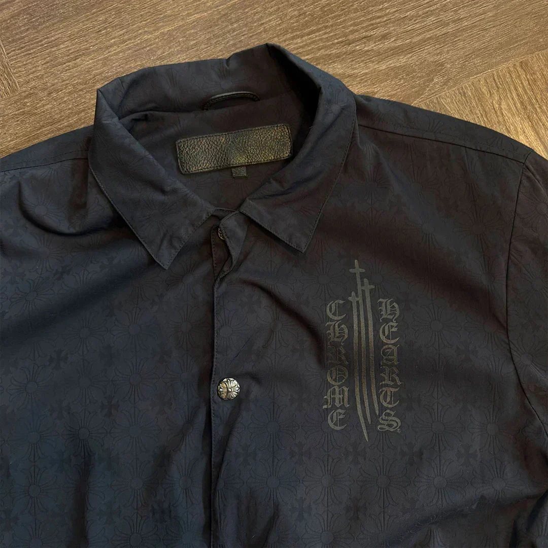 Chrome Hearts Nylon Monogram Cross Jacket - Image 4