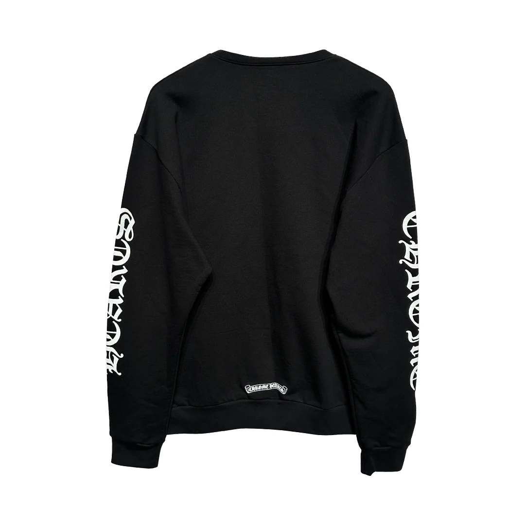 Chrome Hearts Neck Logo Crewneck Sweatshirt - Image 2