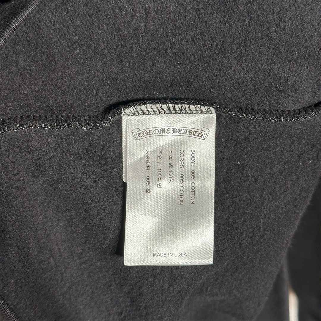 Chrome Hearts Neck Logo Crewneck Sweatshirt - Image 5