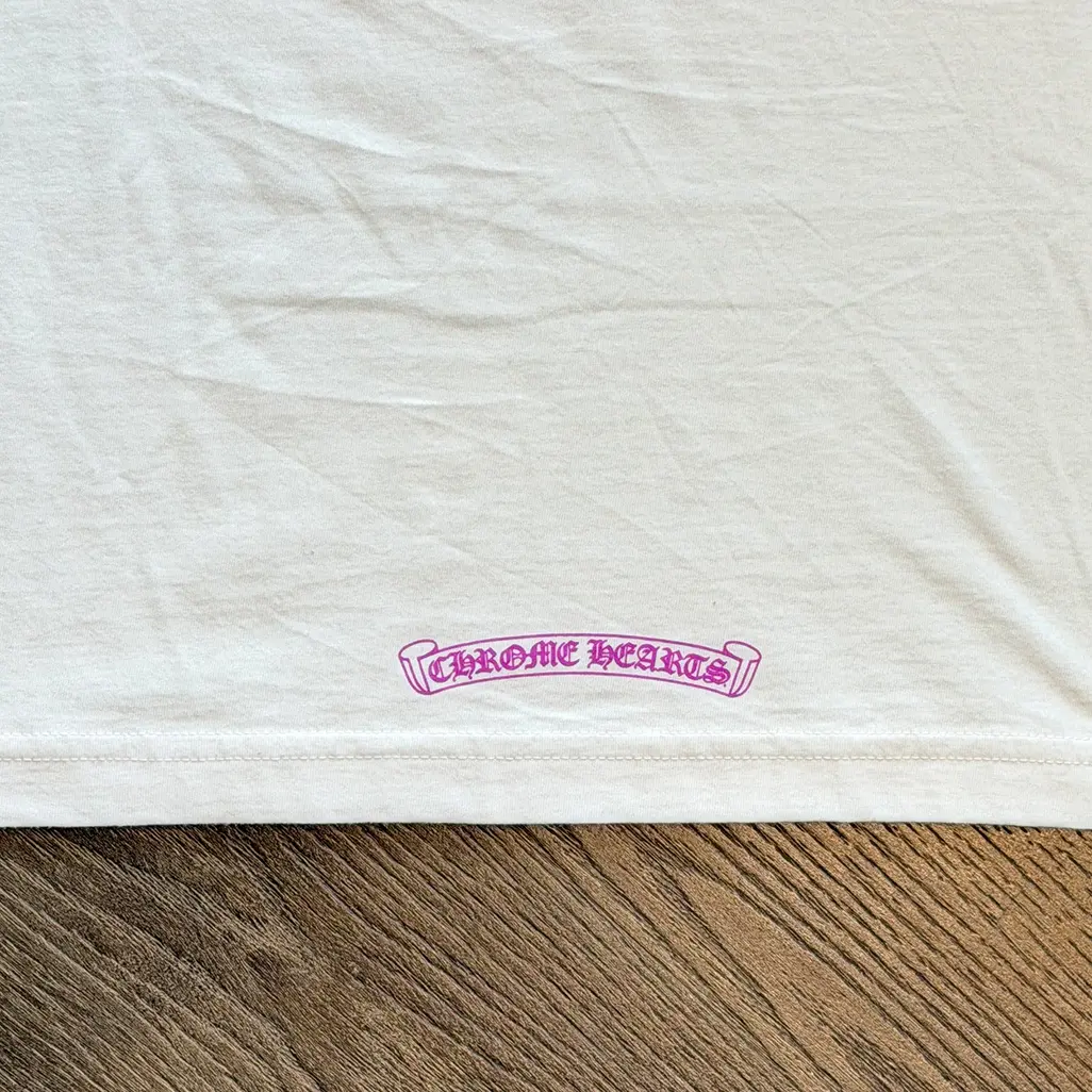 Chrome Hearts Neck Logo T-Shirt purple - Image 3