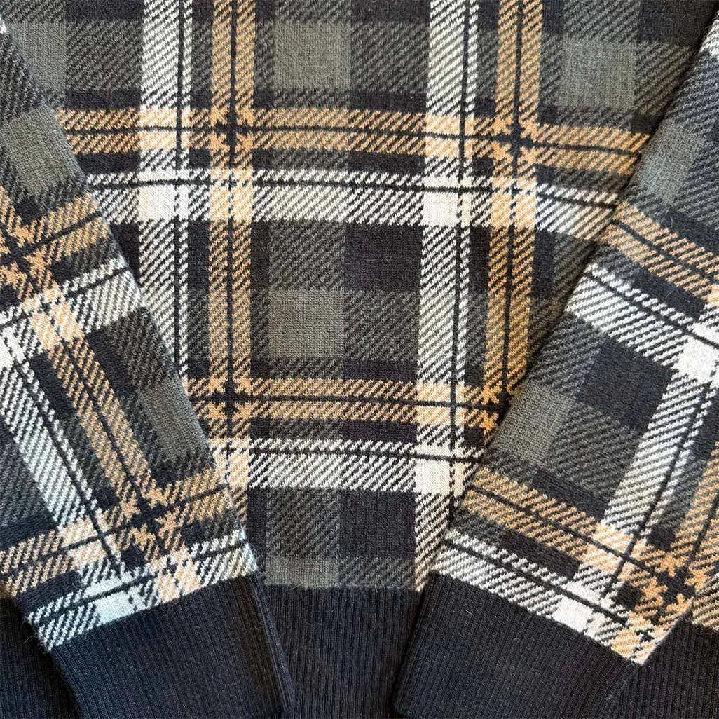 Chrome Hearts Checkered Cashmere Jumper - Image 4