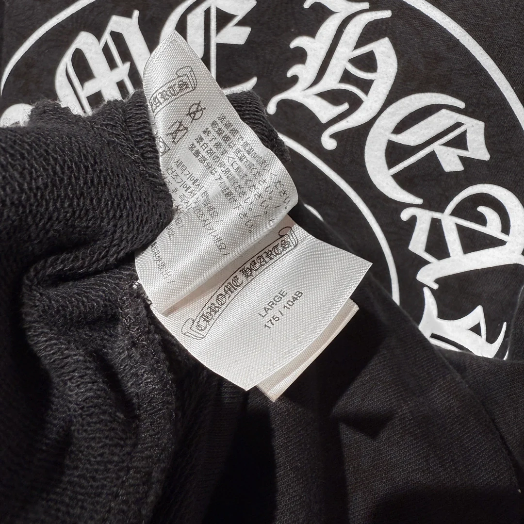 Chrome Hearts Plus Cross Allover Print Horseshoe Logo Hoodie - Image 5