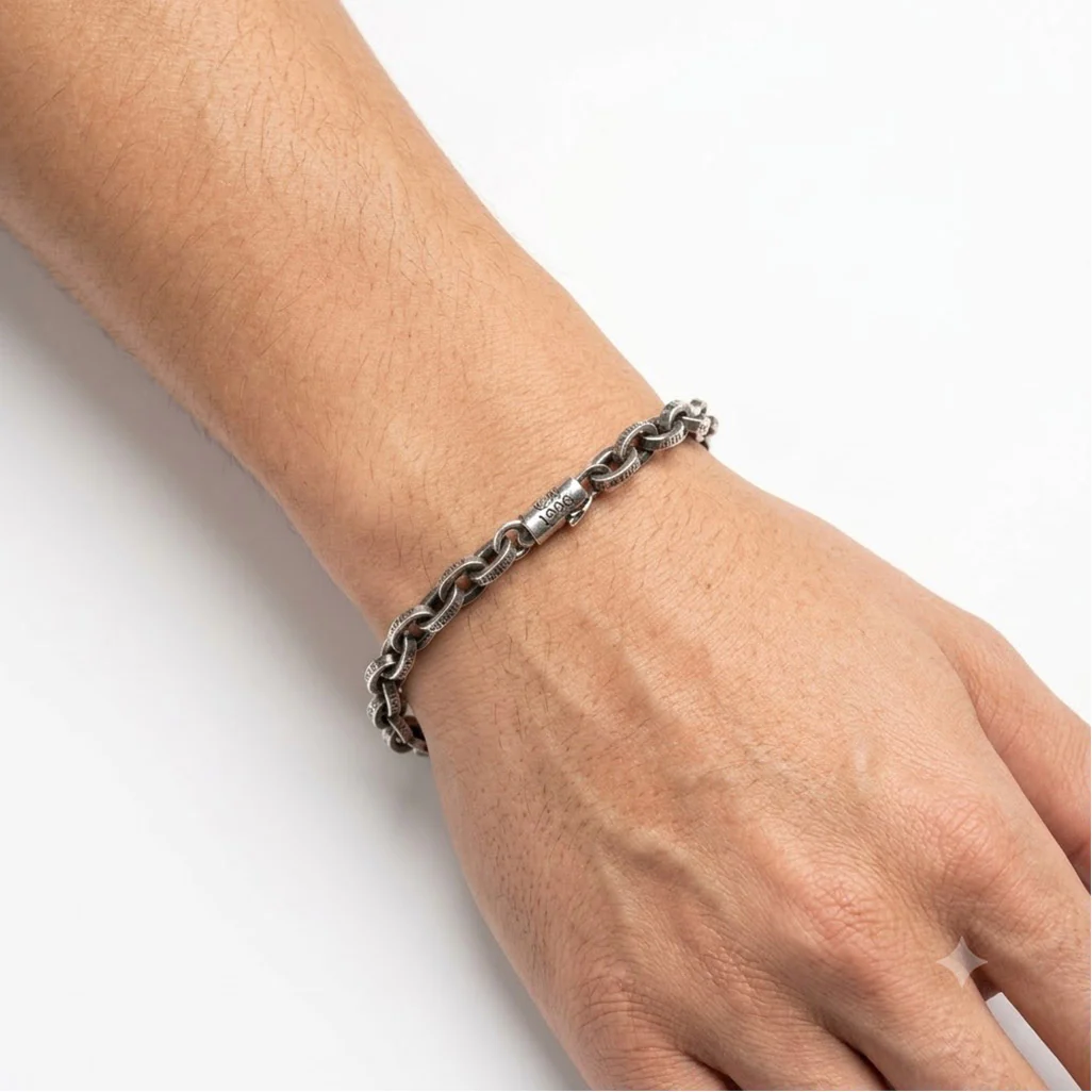 Chrome Hearts Paperchain Bracelet 8INCH - Image 4