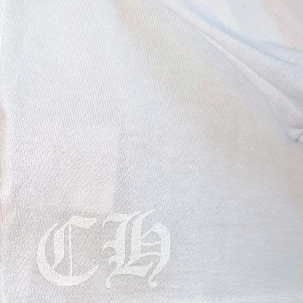 Chrome Hearts St.Barths White Long Sleeve T-Shirt - Image 4