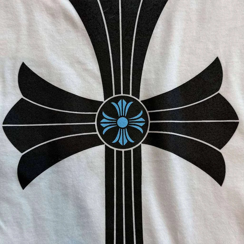 Chrome Hearts St.Barths White Long Sleeve T-Shirt - Image 6