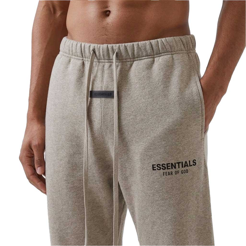 Fear of God Essentials Fleece Sweatpant Heather Grey - Image 3