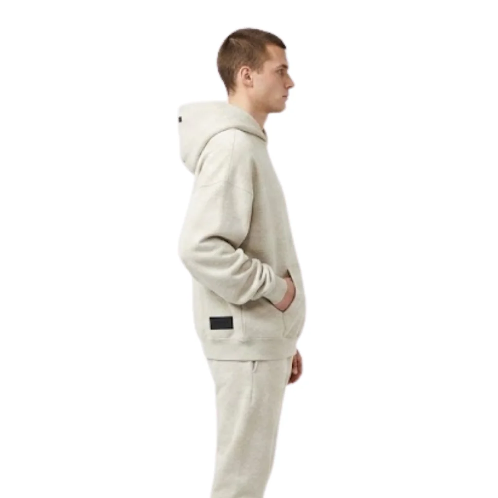 Fear of God Essentials Hoodie 'Light Oatmeal' (SS22) - Image 4
