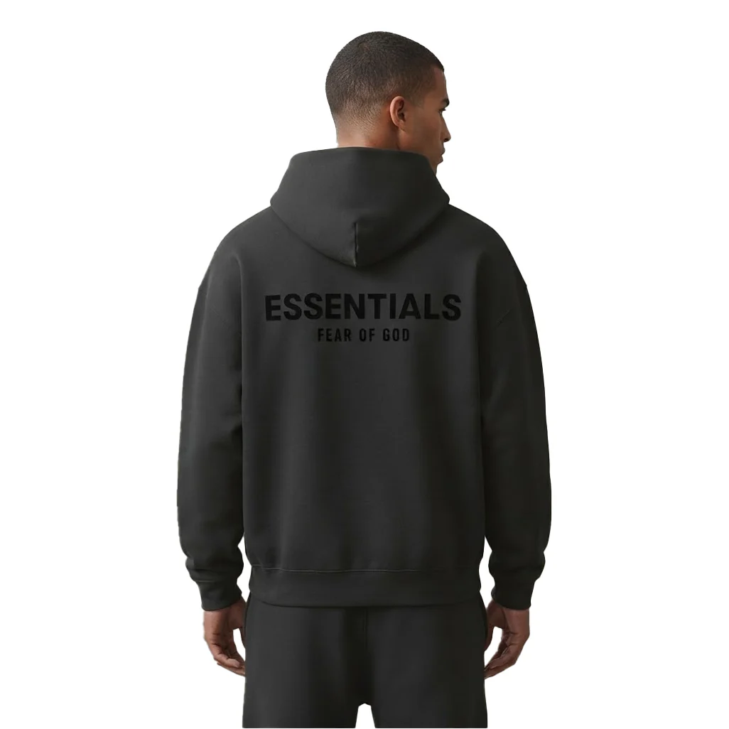 Fear of God Essentials Hoodie 'Stretch Limo' (SS22) - Image 4