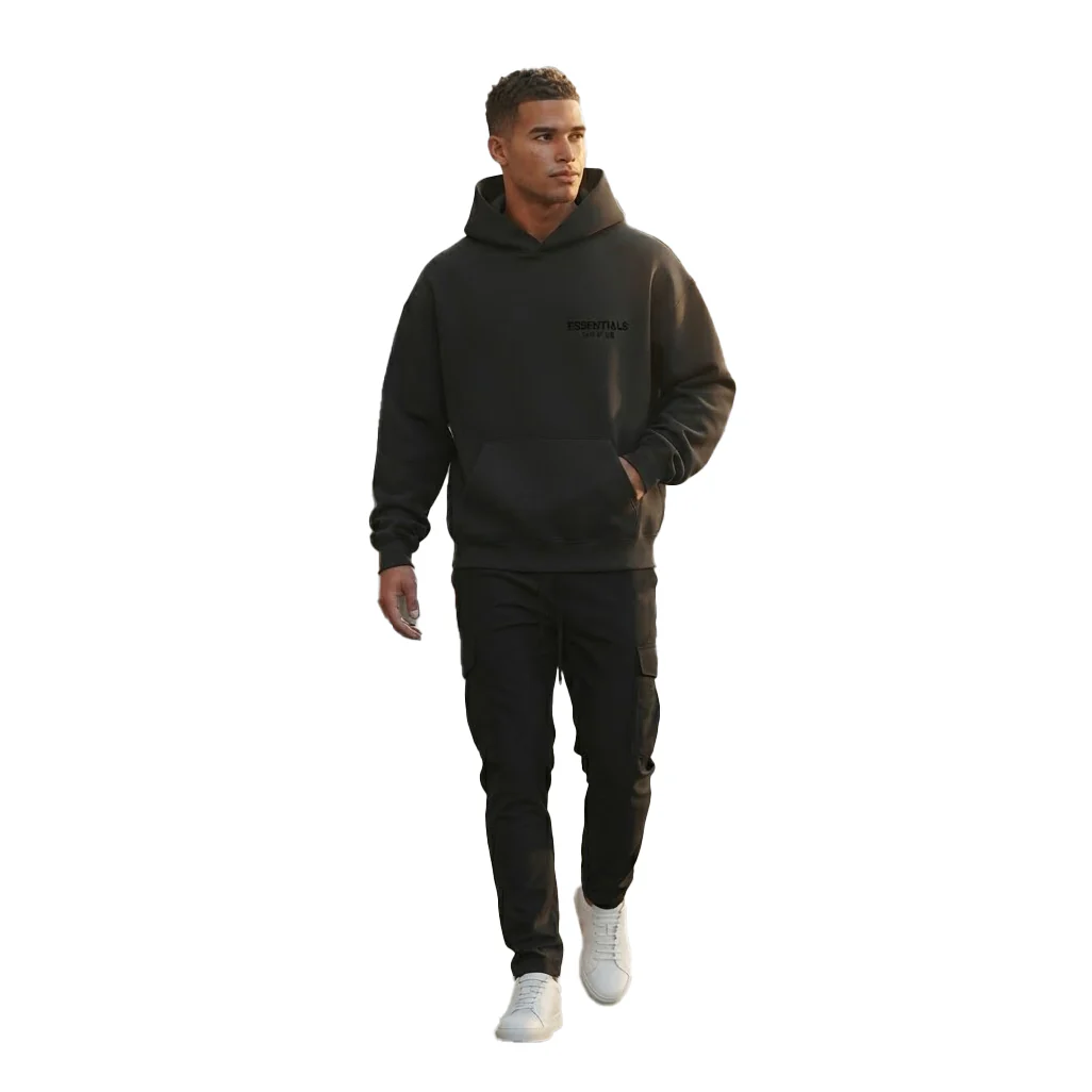 Fear of God Essentials Hoodie 'Stretch Limo' (SS22) - Image 5