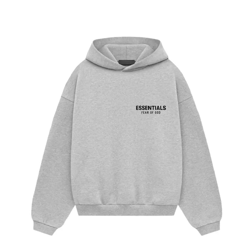 Fear of God Essentials 'Light Oatmeal' Hoodie & Sweatpant Set - Image 2
