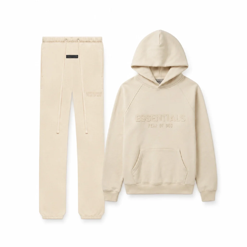Fear of God Essentials Hoodie & Sweatpant Set - Image 2