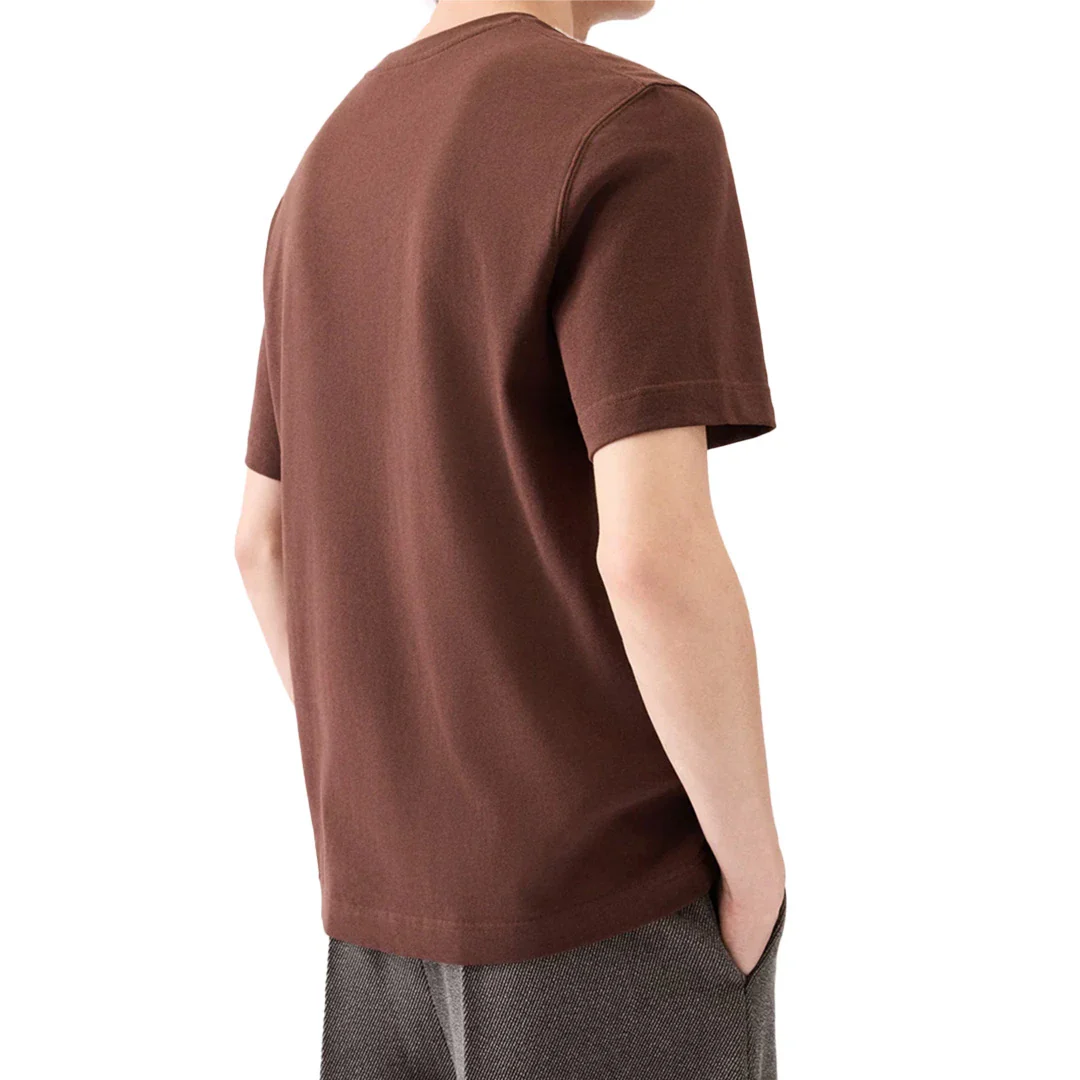 Jacquemus Le Gros Grain T-Shirt in Brown - Image 3