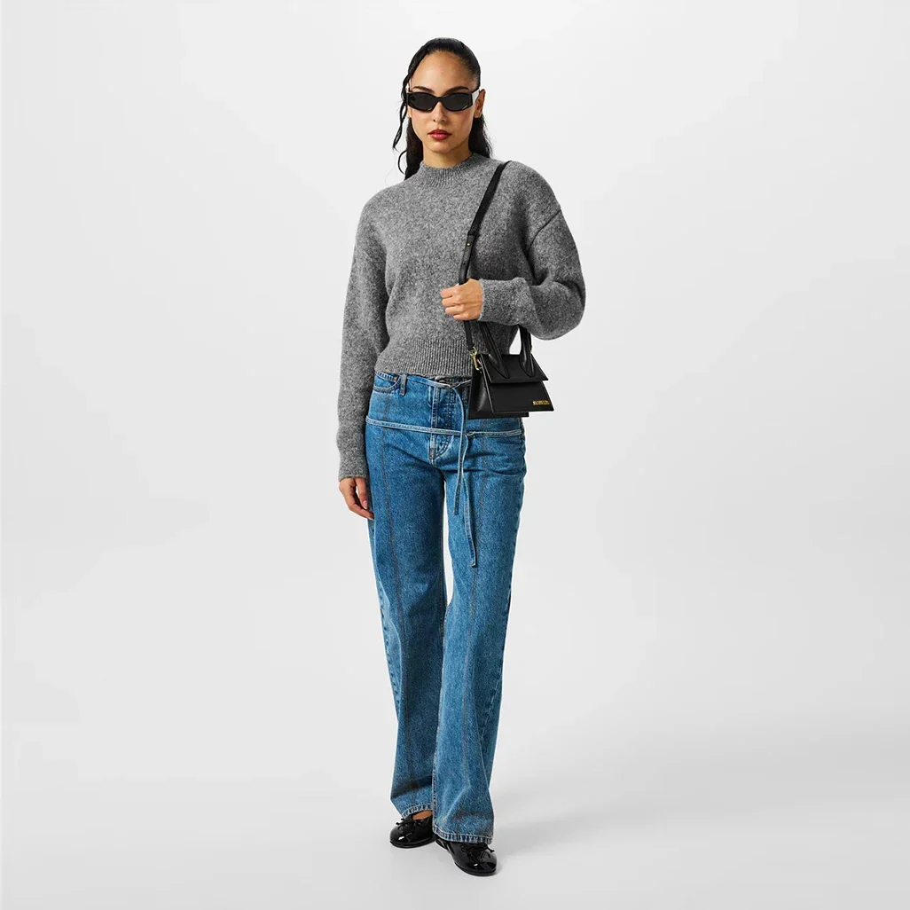 JACQUEMUS Women's Plain Leather Le Chiquito Moyen Bag - Image 5
