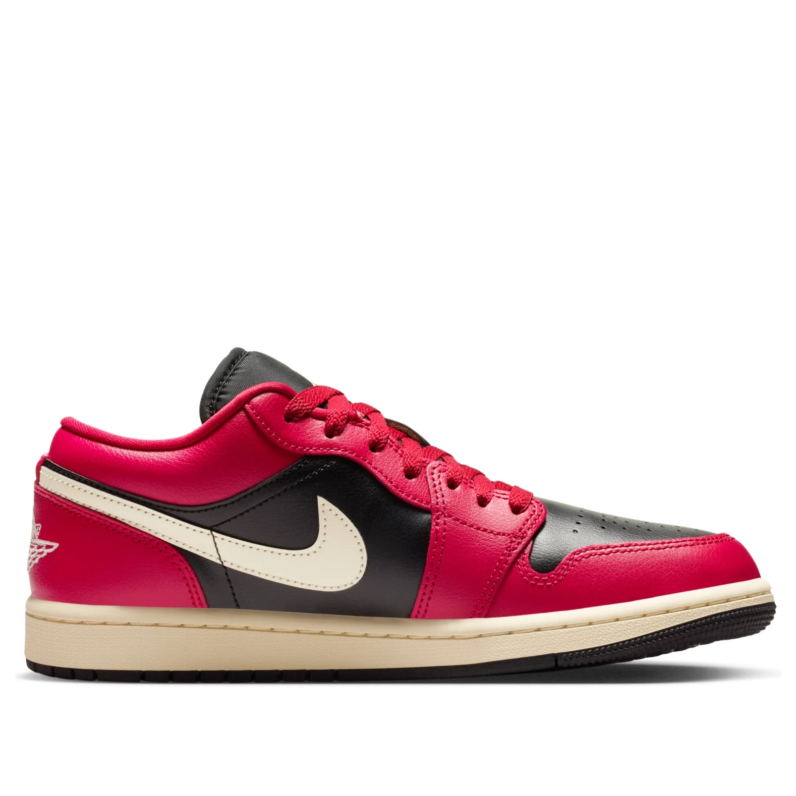Air Jordan 1 Low Mystic Hibiscus Black W - Image 3
