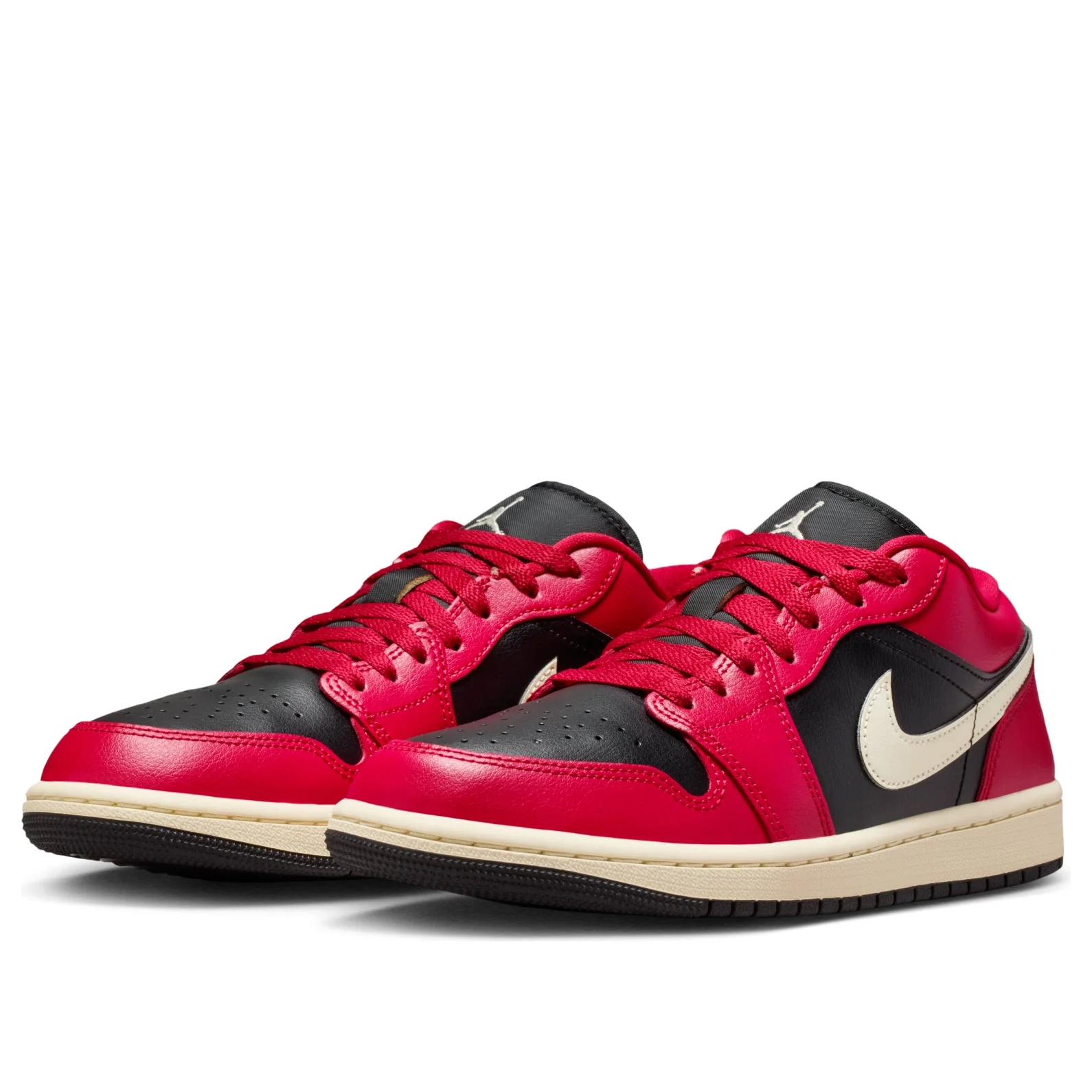 Air Jordan 1 Low Mystic Hibiscus Black W - Image 5