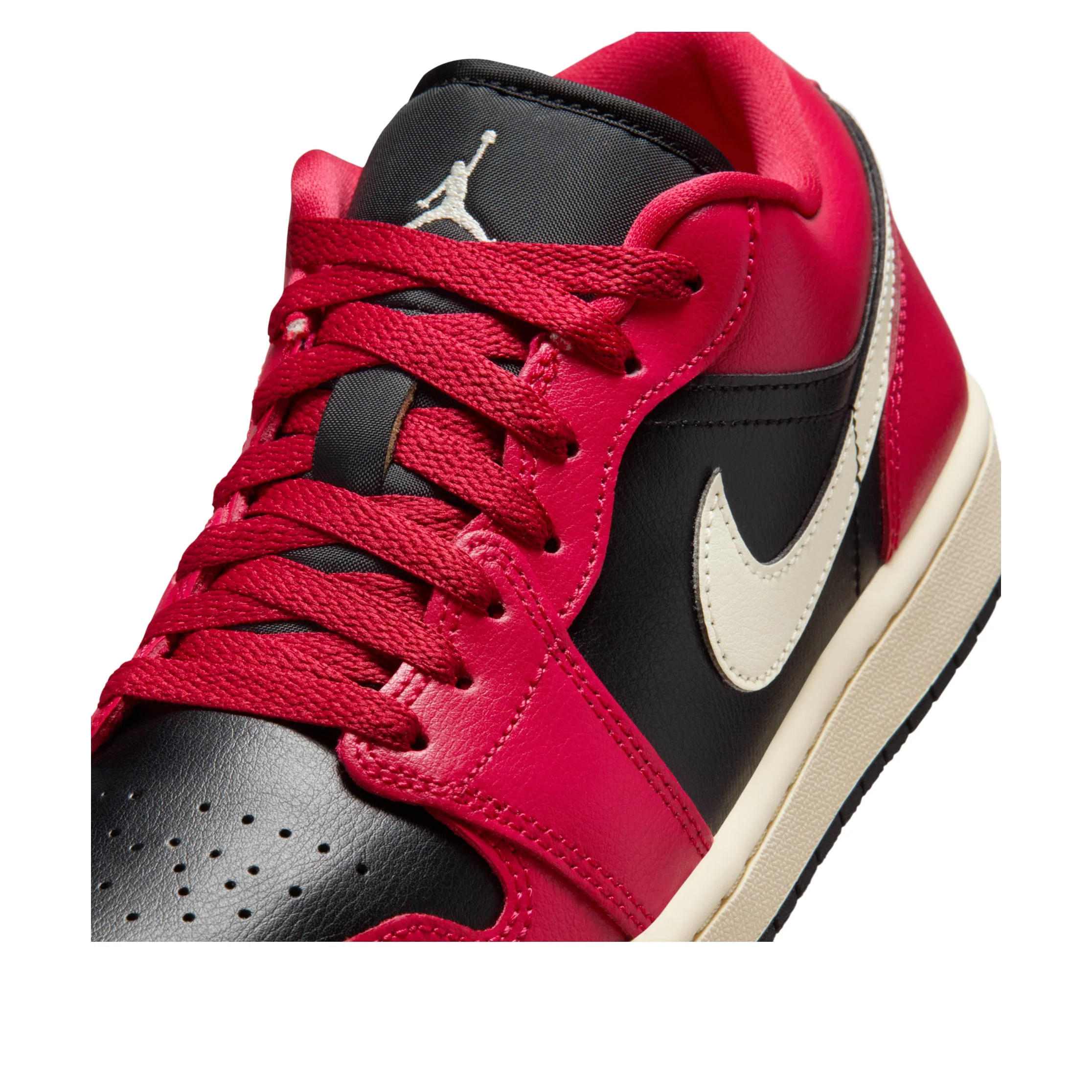 Air Jordan 1 Low Mystic Hibiscus Black W - Image 6