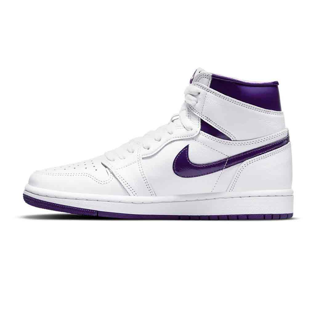 Air Jordan 1 Retro High Court Purple White - Image 2