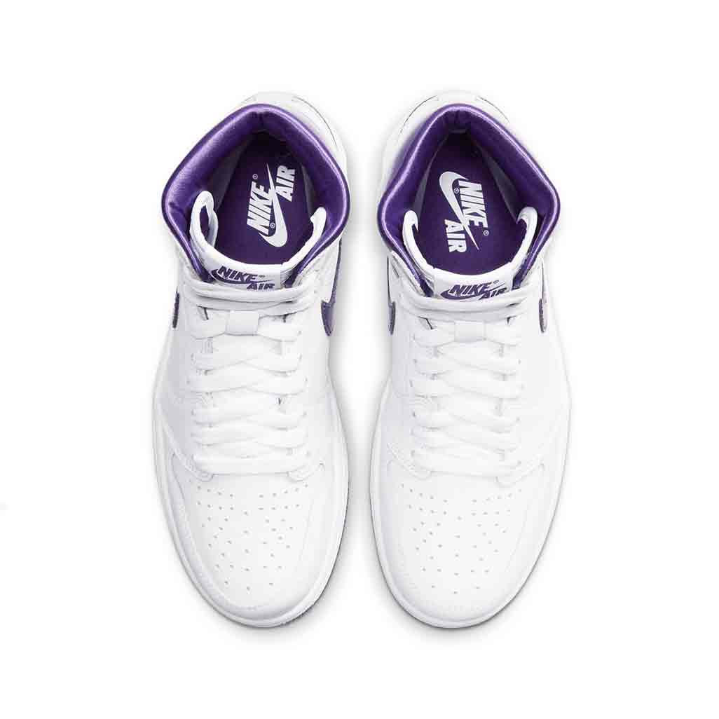 Air Jordan 1 Retro High Court Purple White - Image 4