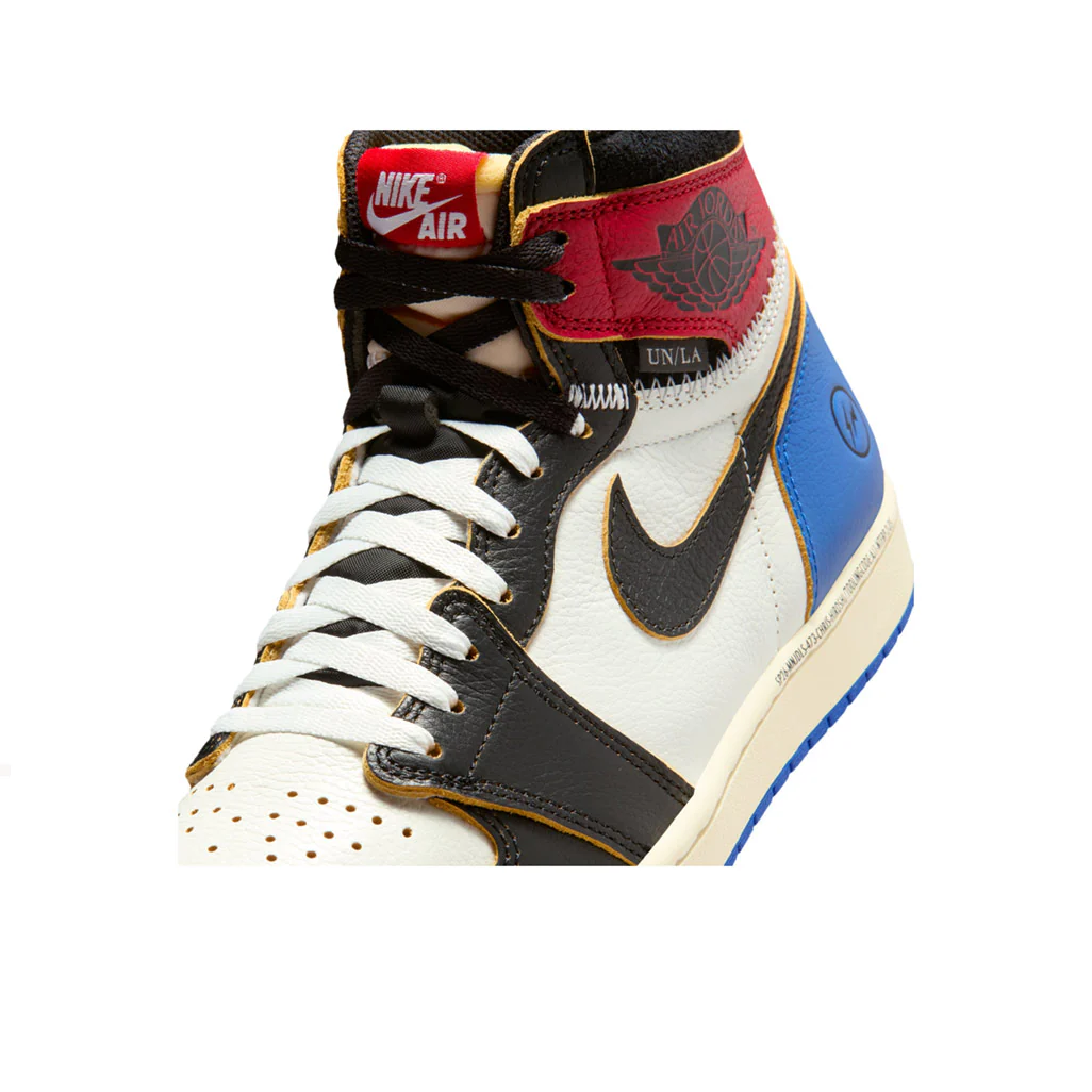 Air Jordan 1 Retro High OG SP Fragment x Union LA Varsity Red Sport Royal - Image 5