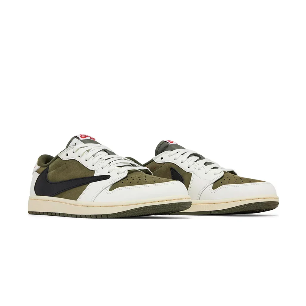 Jordan 1 Retro Low OG SP Travis Scott Medium Olive - Image 4