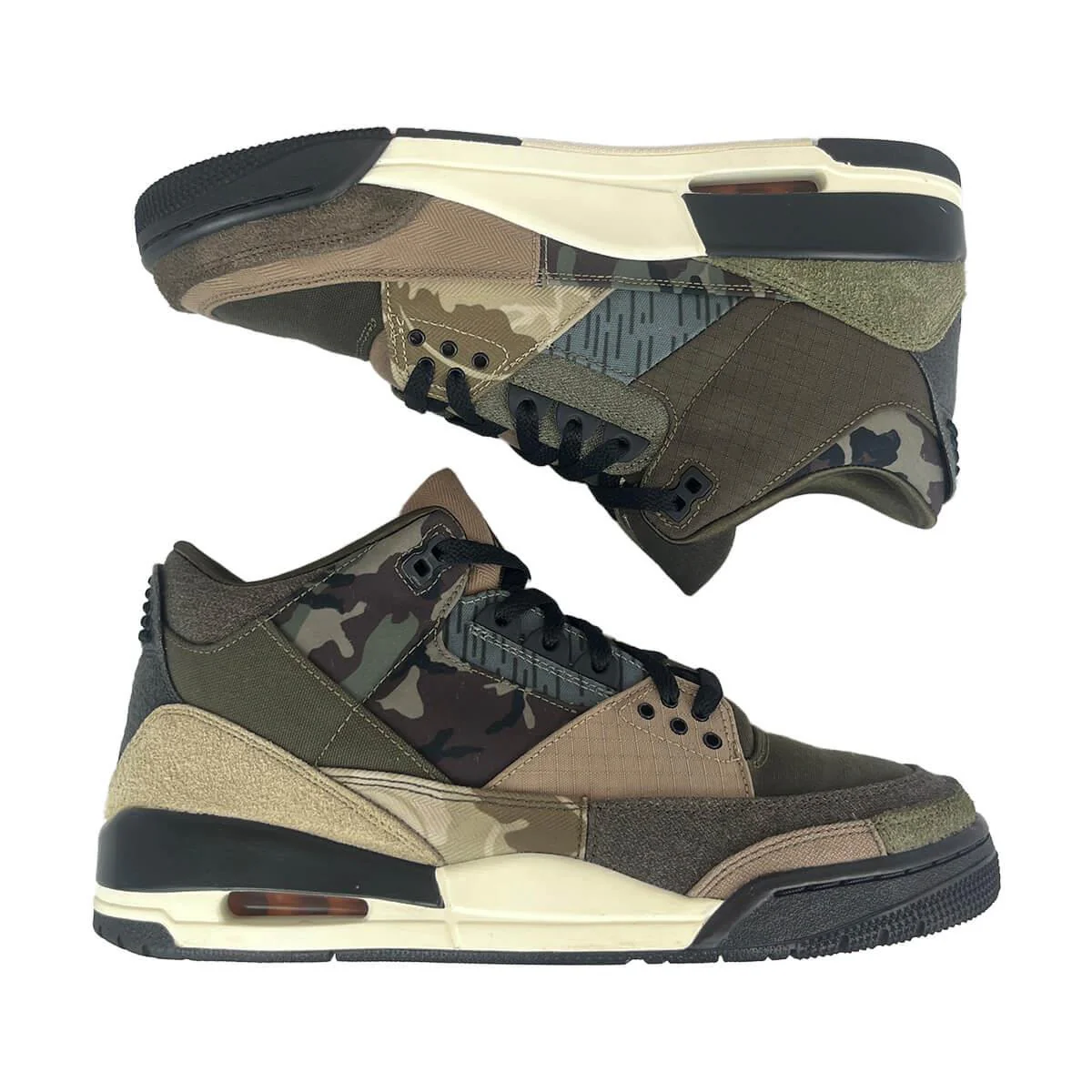 Jordan 3 Retro 'Patchwork Camo' UK9 - Image 4