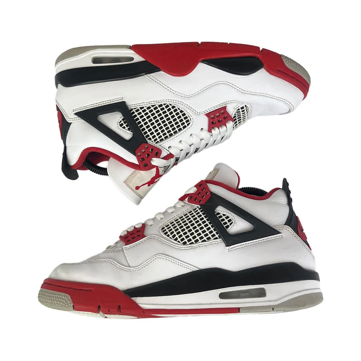 Jordan 4 Retro 'Fire Red (2020)' (No Box) UK6.5 - Image 5