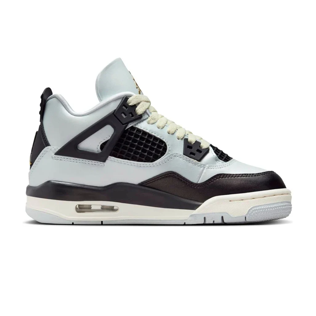Air Jordan 4 Retro Platinum Gold GS - Image 2