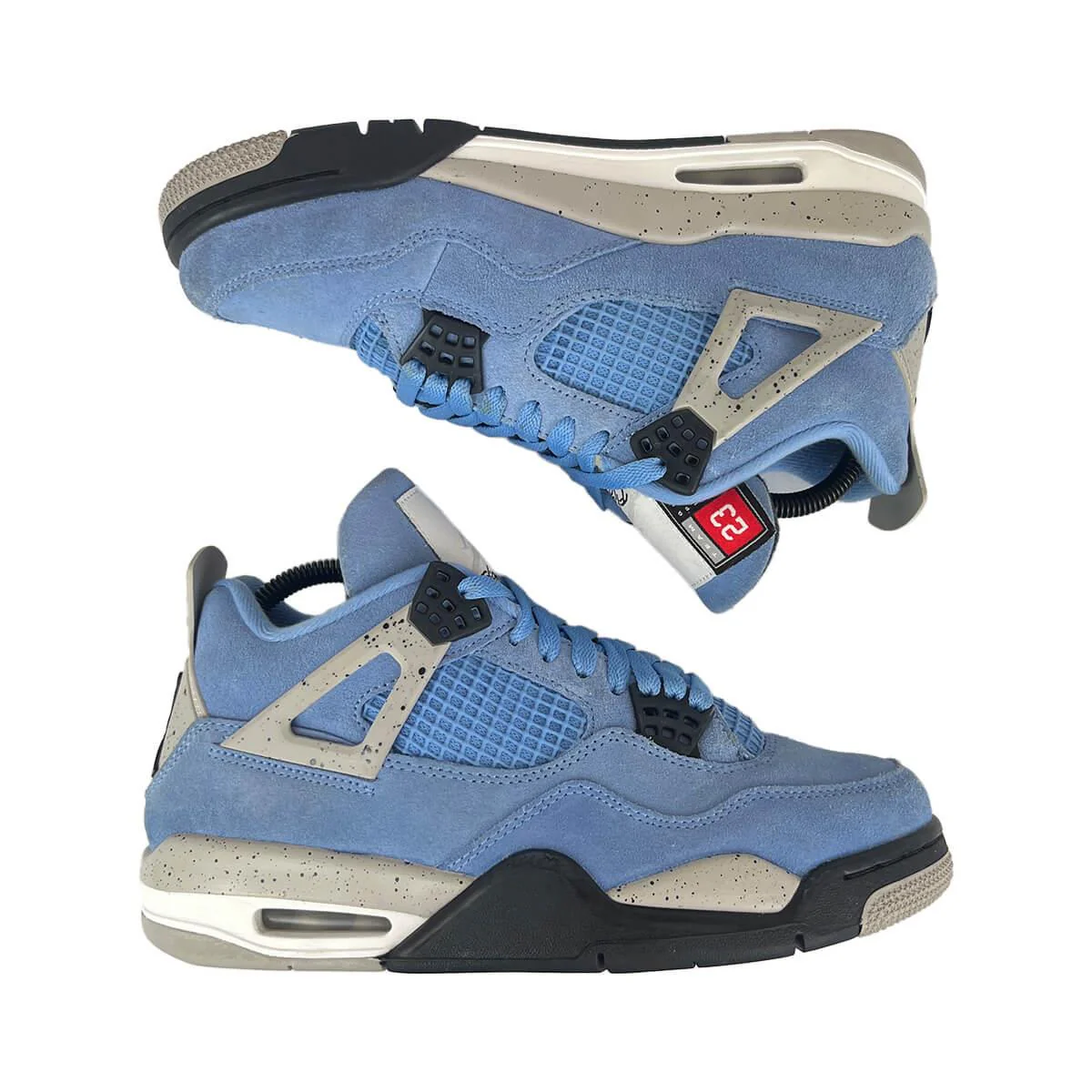 Jordan 4 Retro 'University Blue' UK6 - Image 4