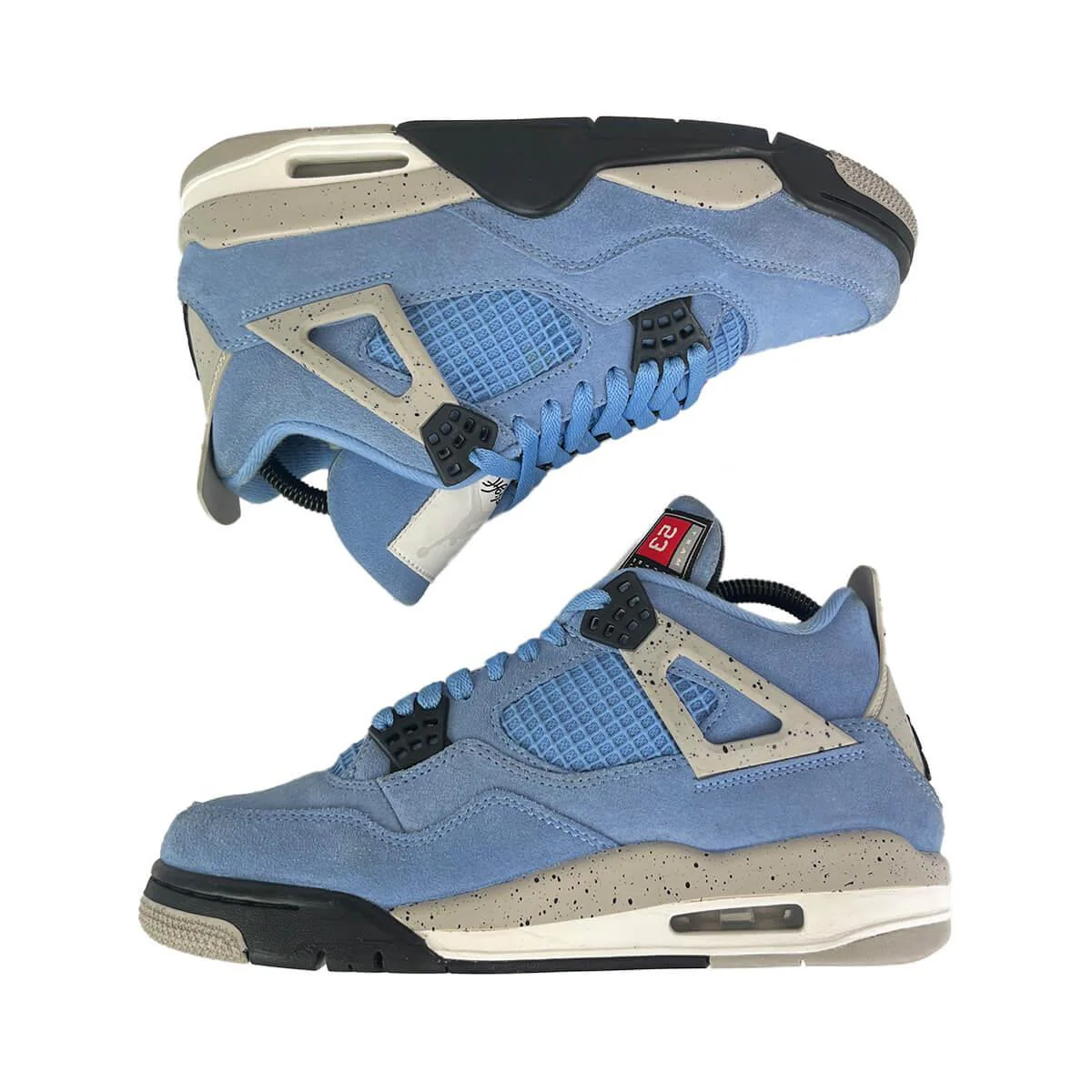 Jordan 4 Retro 'University Blue' UK6 - Image 5