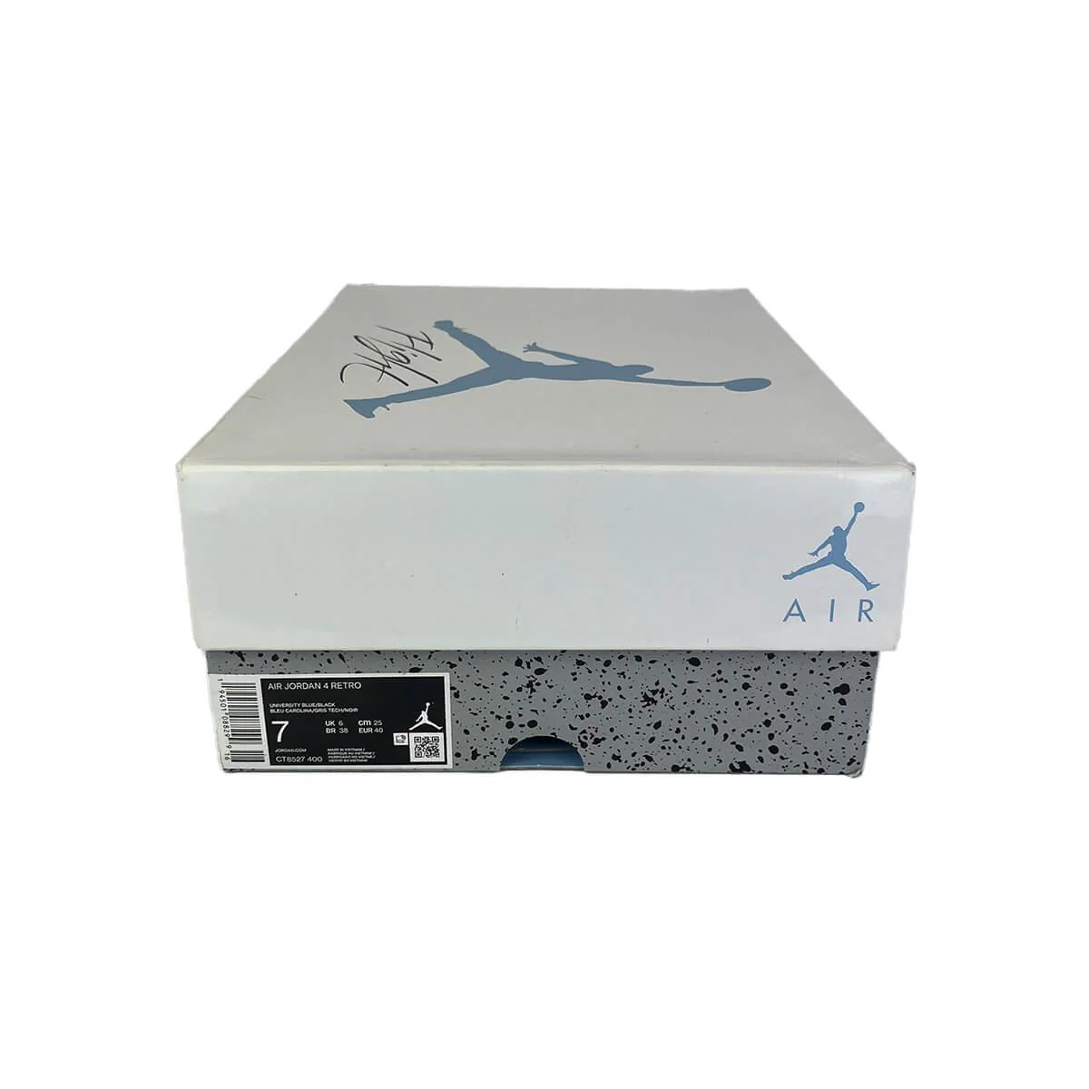 Jordan 4 Retro 'University Blue' UK6 - Image 7