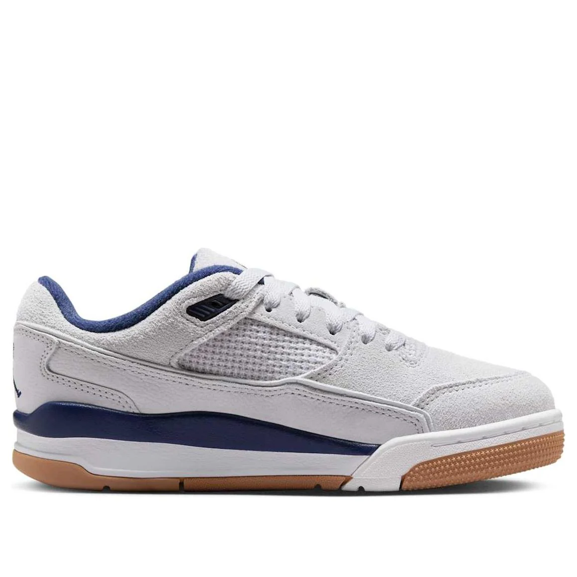 Jordan Flight Court Neutral Grey Midnight Navy GS - Image 3
