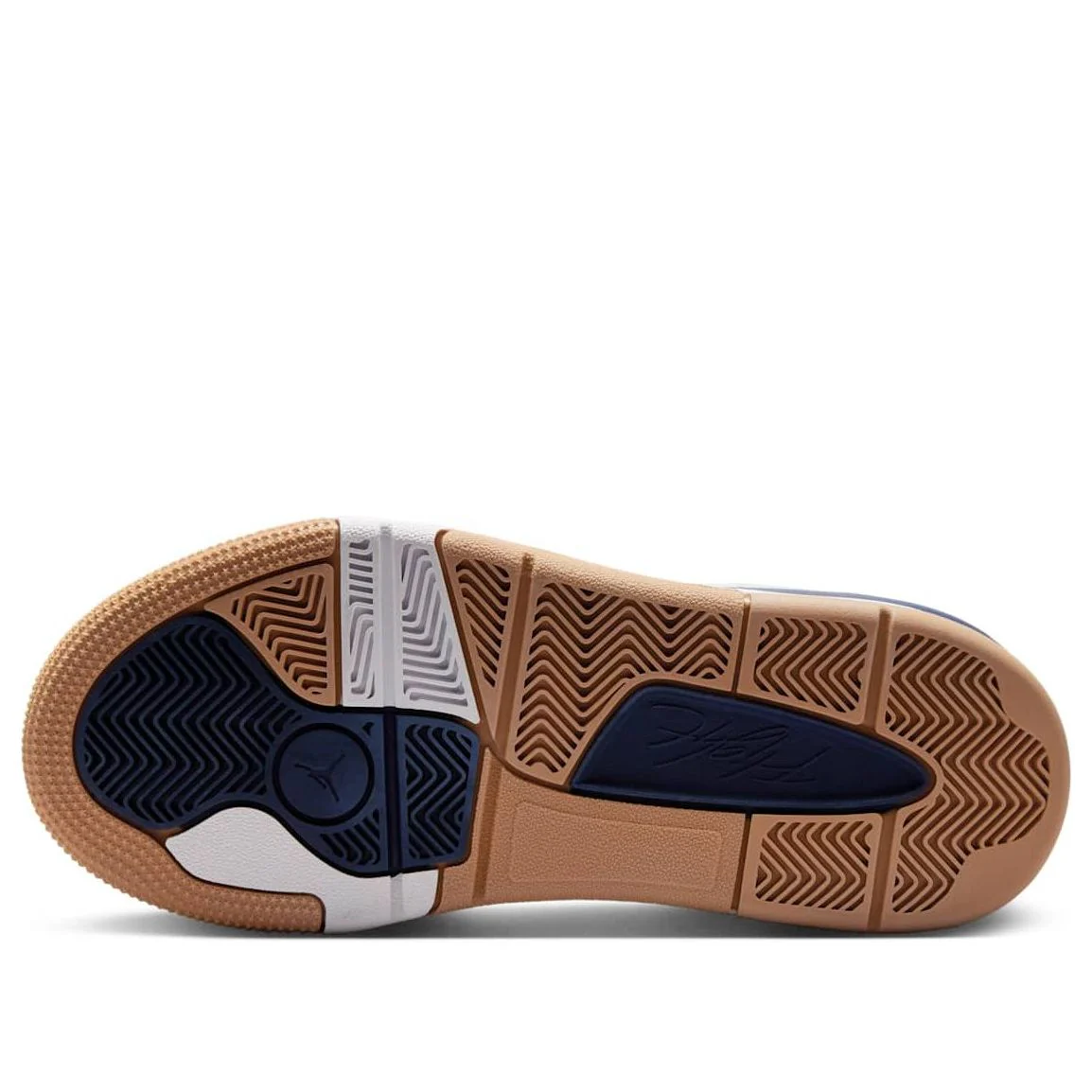 Jordan Flight Court Neutral Grey Midnight Navy GS - Image 6