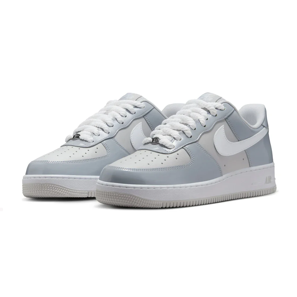 Nike Air Force 1 Low '07 LV8 Wolf Grey Vast Grey White - Image 3