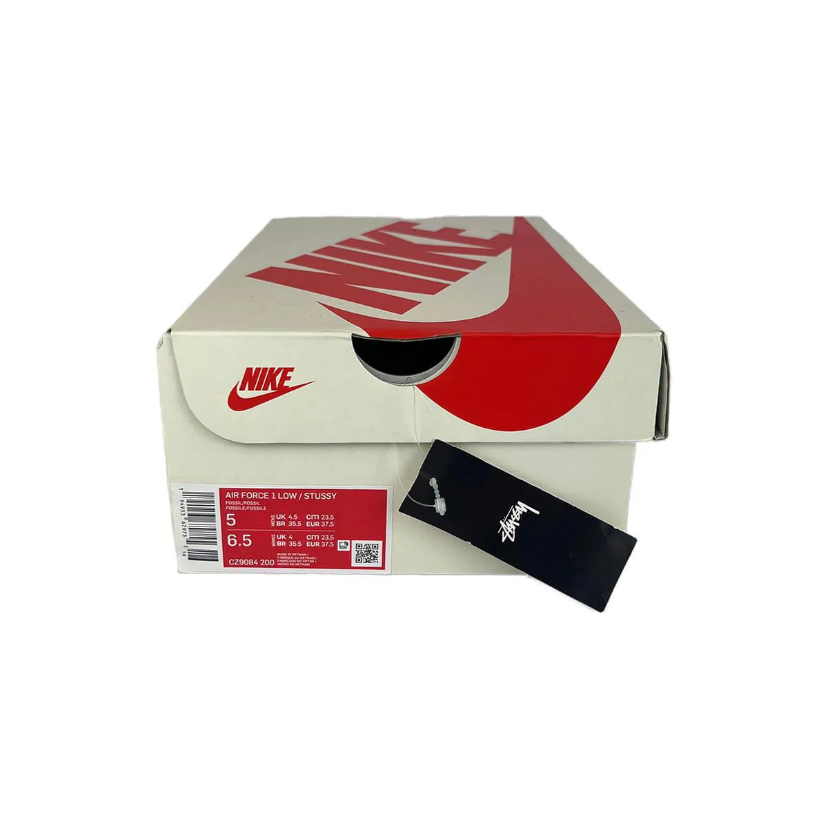 Nike Air Force 1 Low 'Stussy Fossil' UK4.5 - Image 7