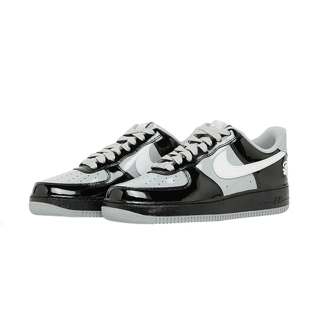 Nike Air Force 1 Low Syna Central Cee Black White Smoke Grey - Image 5