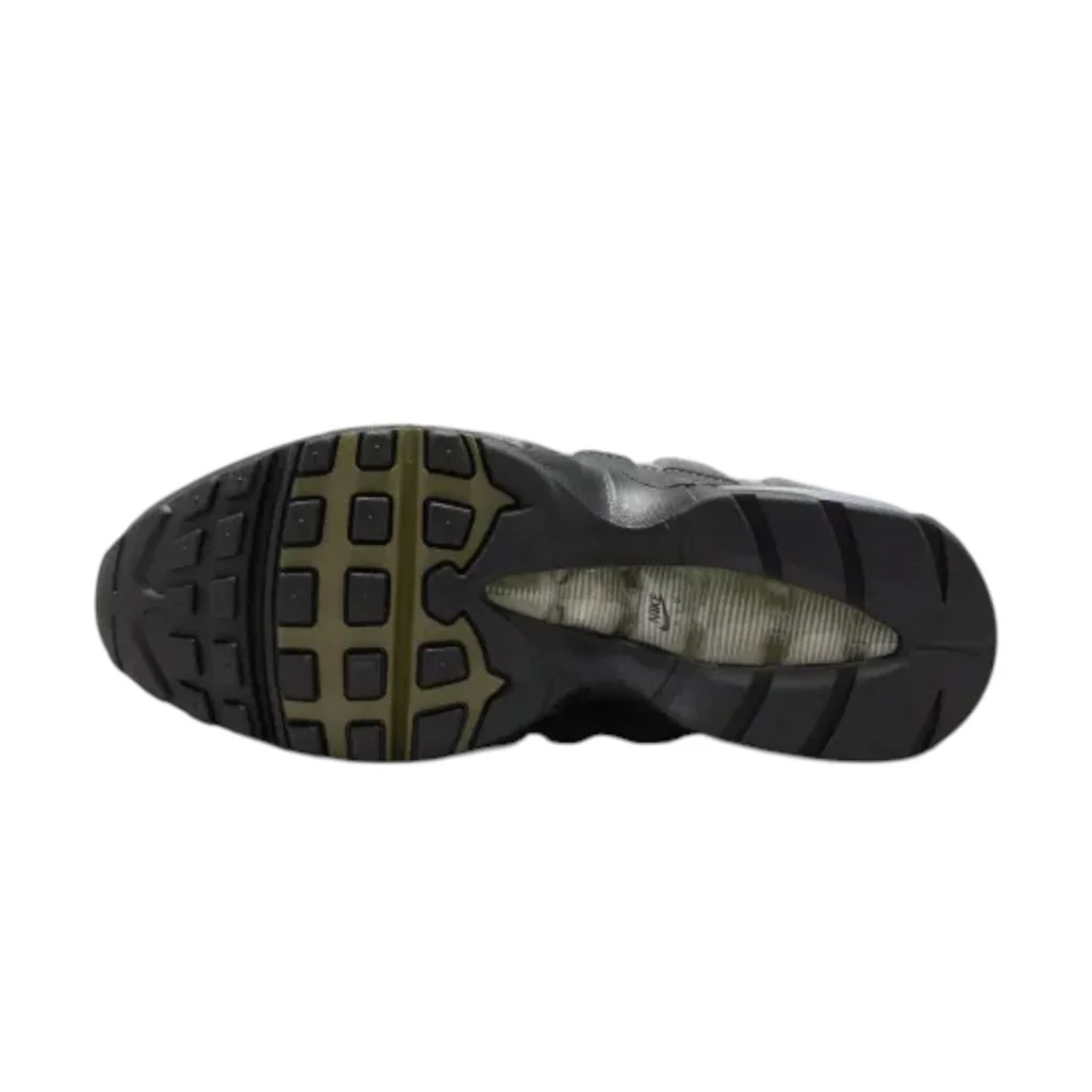 Nike Air Max 95 OG Big Bubble Black Medium Olive (Women's) - Image 6