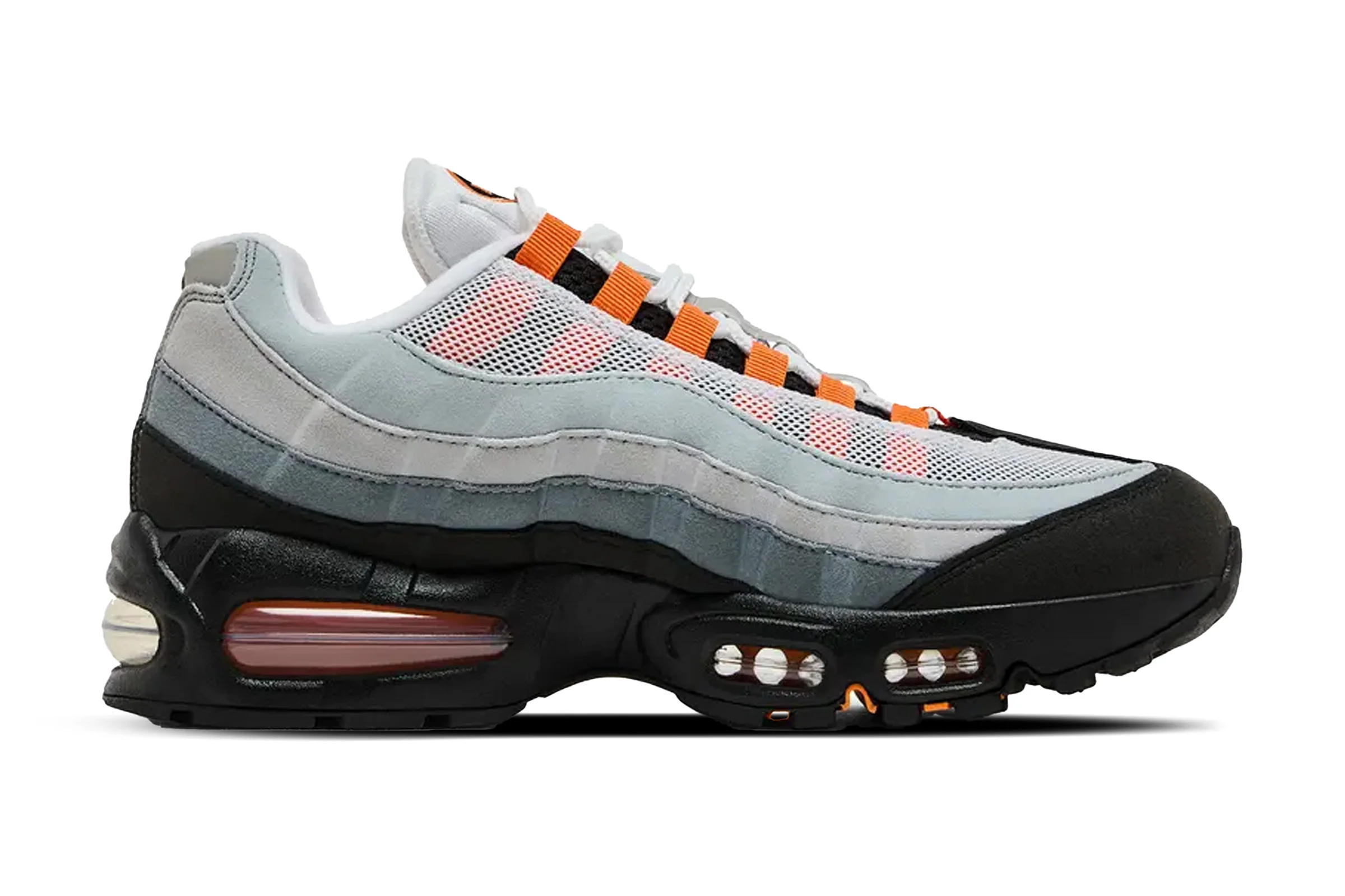 Nike Air Max 95 OG Big Bubble Bright Mandarin 2025 - Image 3