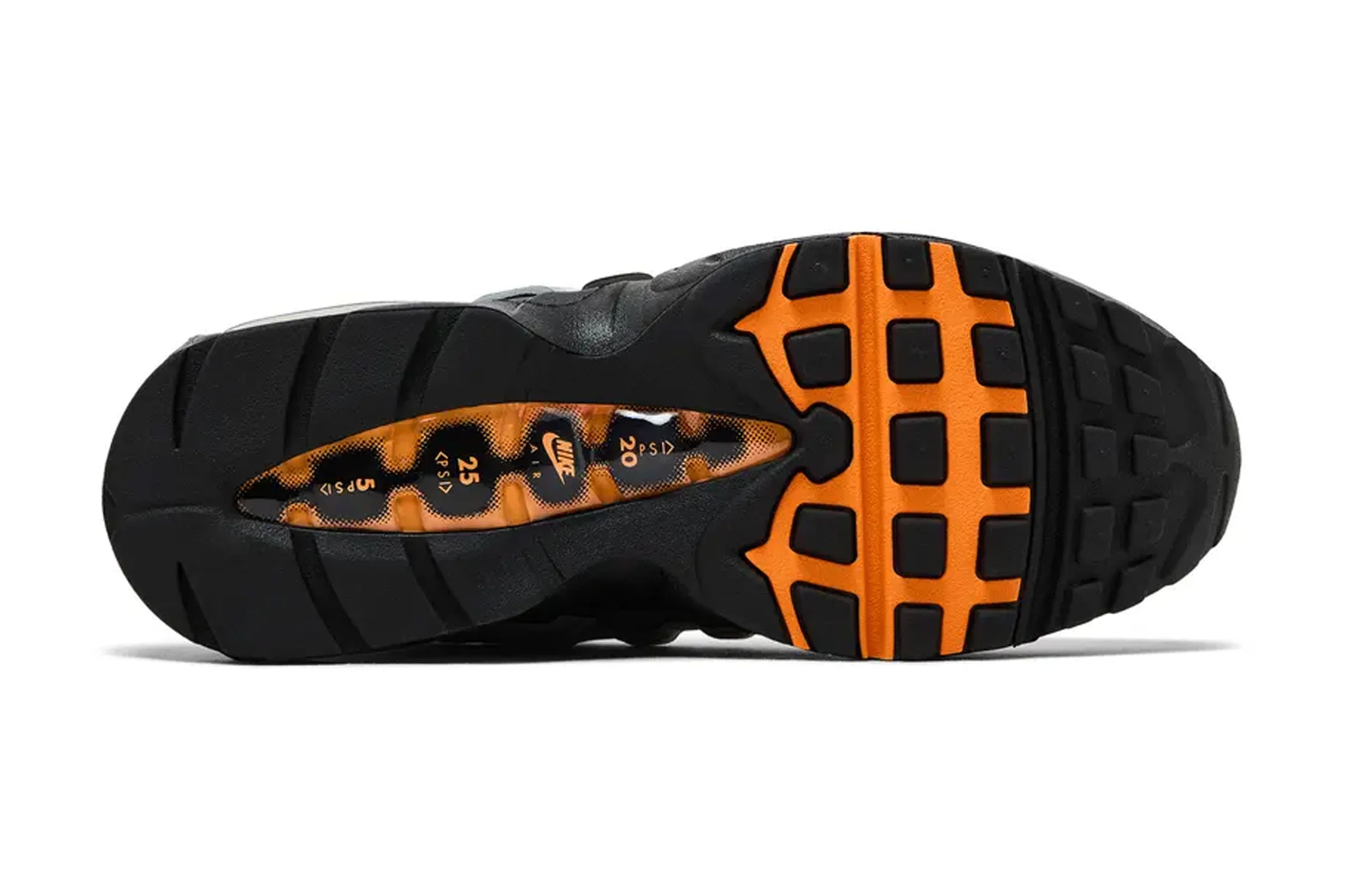 Nike Air Max 95 OG Big Bubble Bright Mandarin 2025 - Image 5