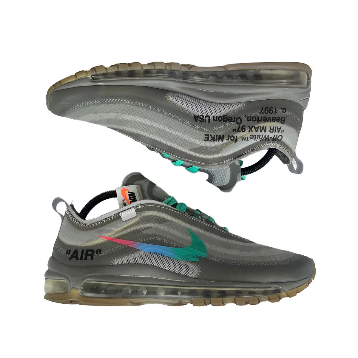 Nike Air Max 97 'Off-White Menta' UK8 - Image 4