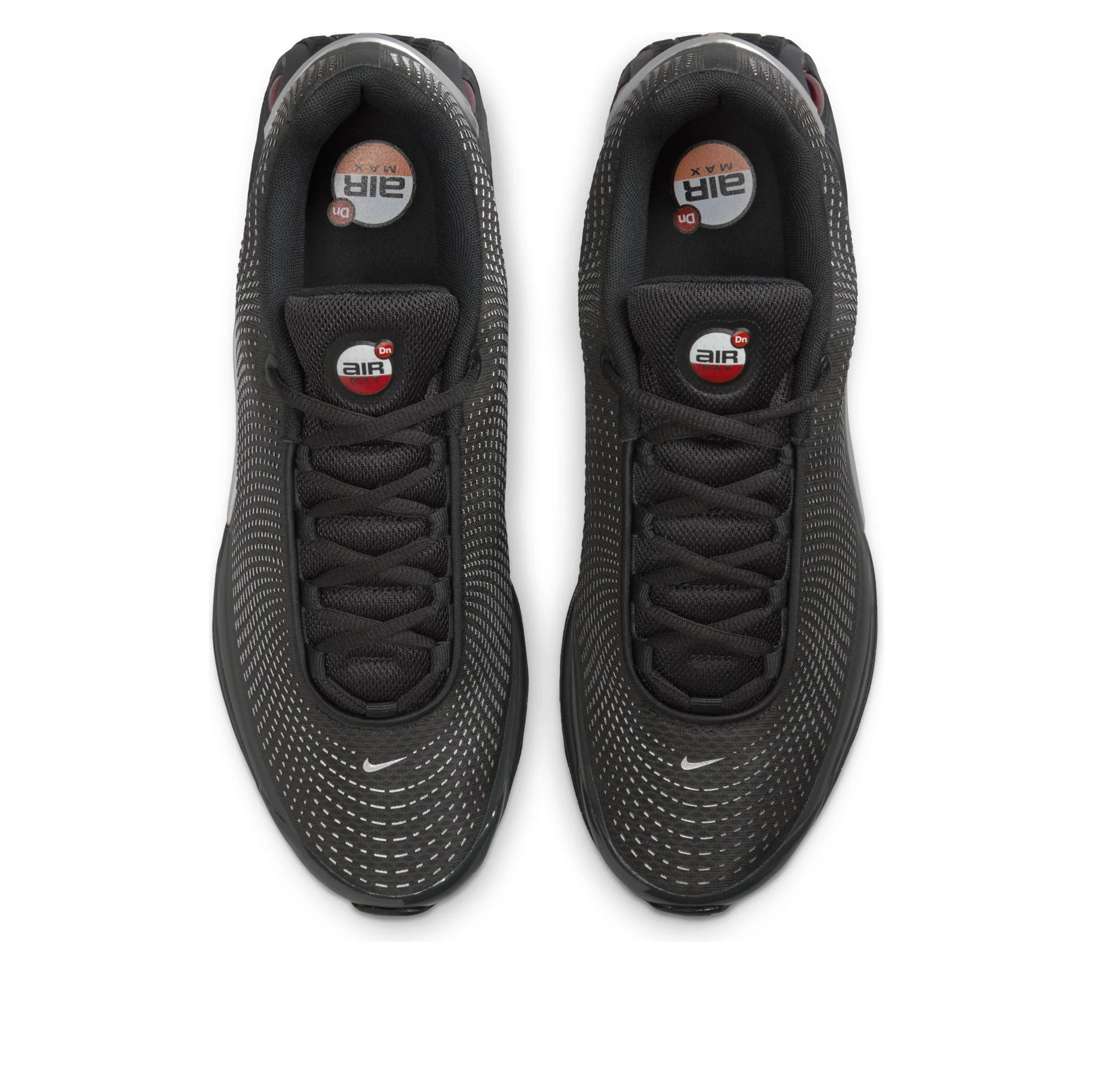Nike Air Max Dn Black Metallic Silver Red - Image 4
