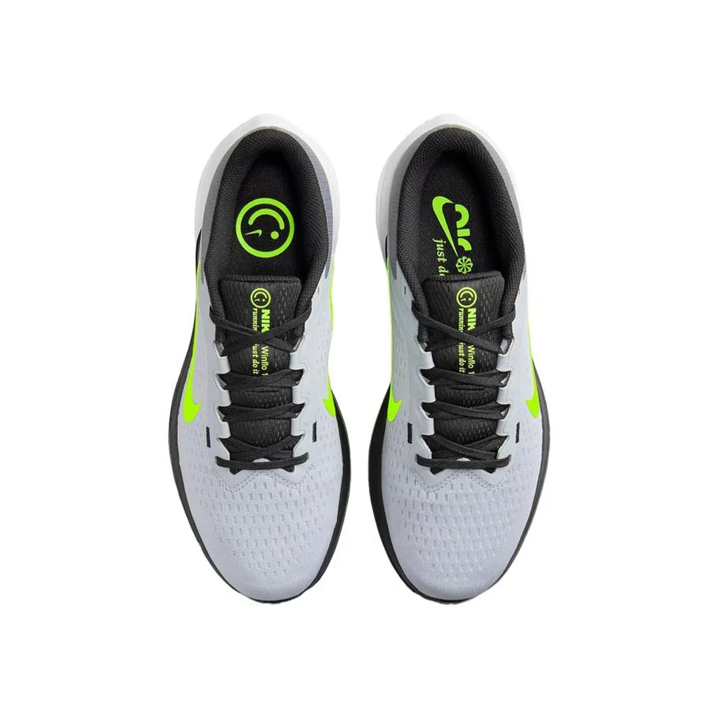 Nike Air Winflo 10 Wolf Grey Volt - Image 2