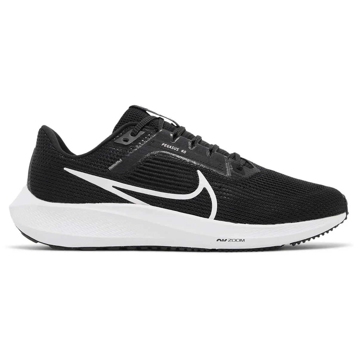 Nike Air Zoom Pegasus 40 Black White - Image 3